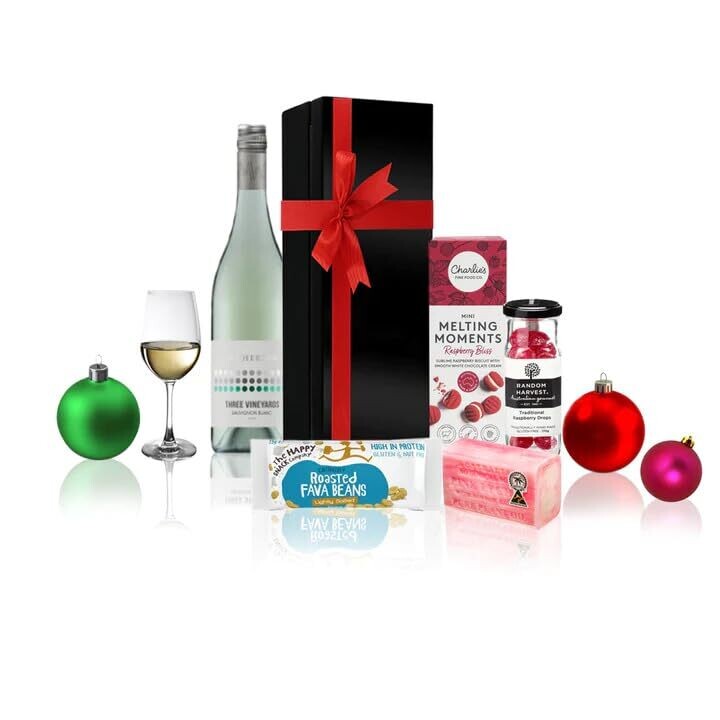 Purely Gourmet Wine & Snacks Hamper -...