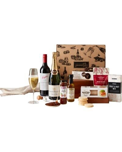 Penfolds Cab Sauv & French Sparkling Hamper -...